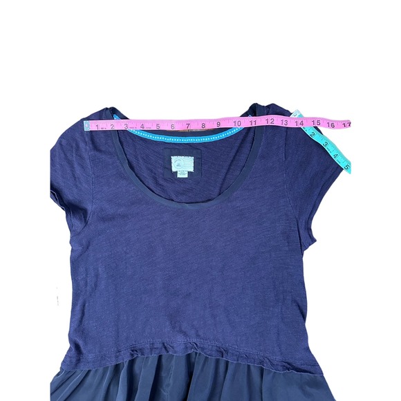 Anthropologie Postmark West End Peplum Hi Low Purple Top Size‎ S - Picture 4 of 7